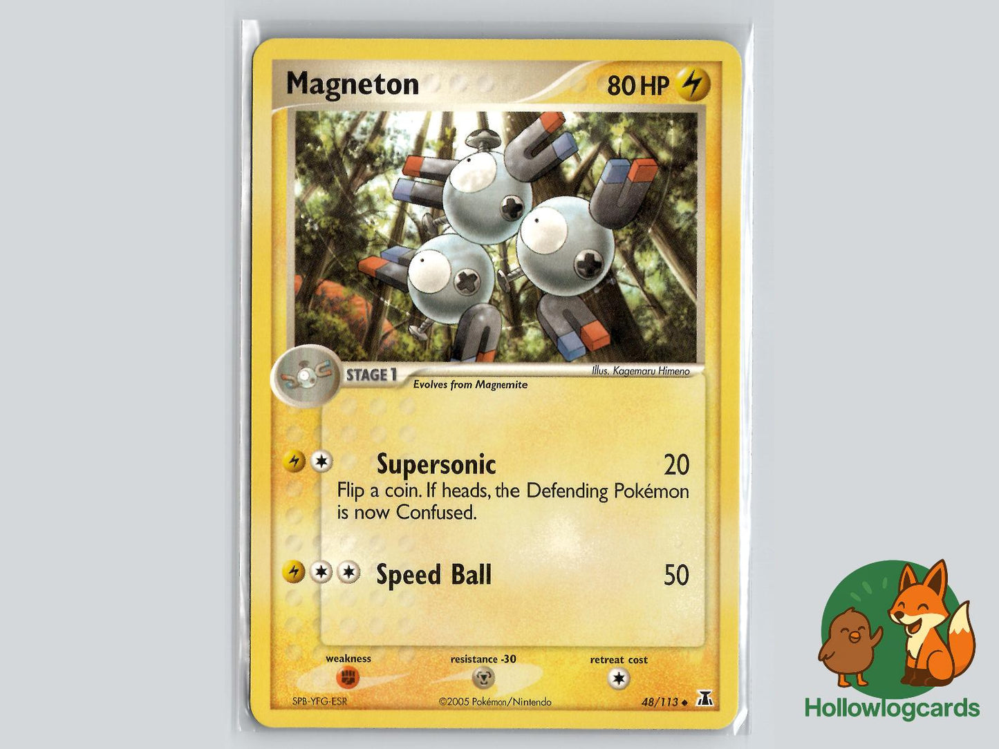 Magneton (48/113) - Delta Species Pokémon Card