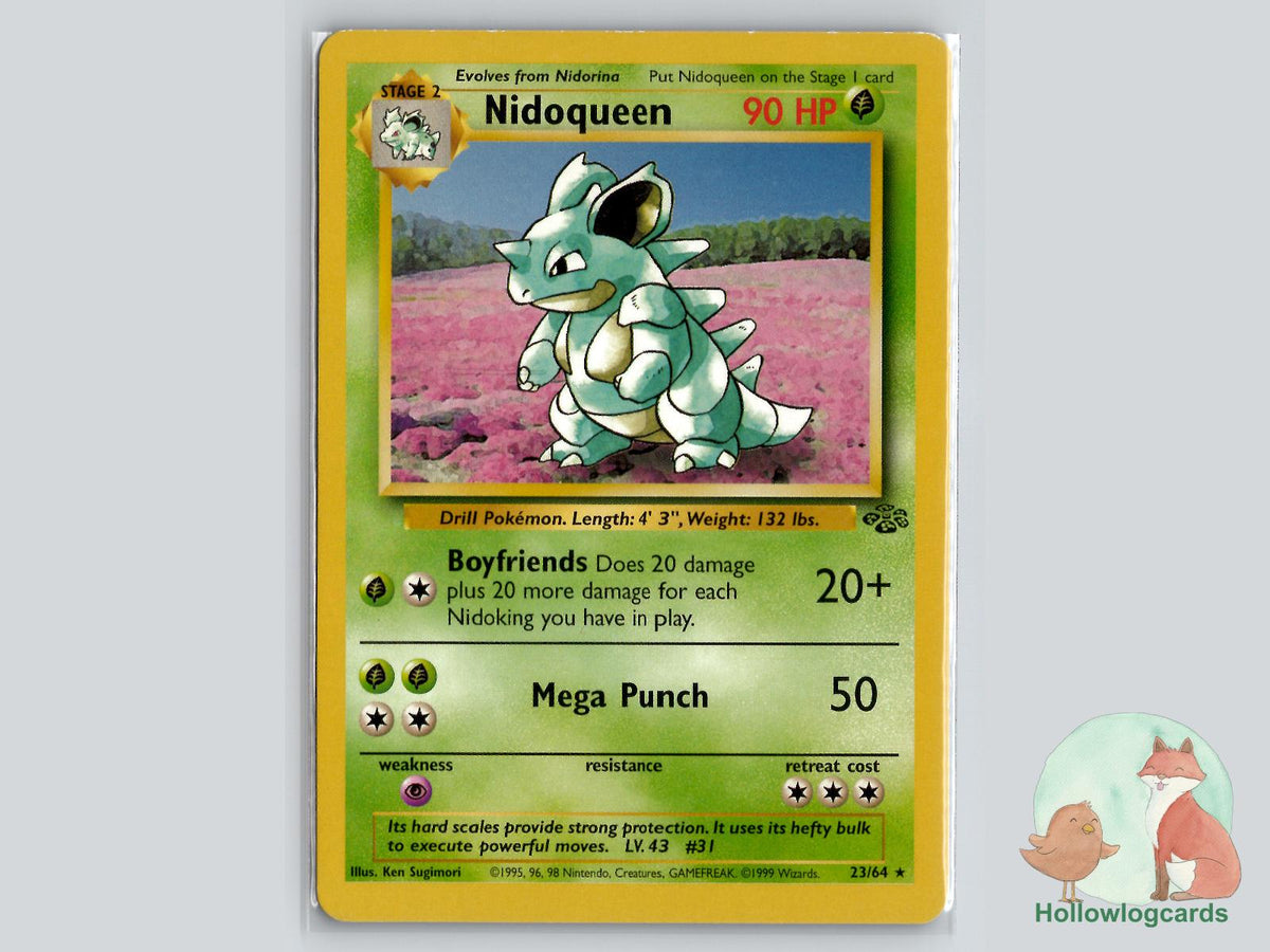 Nidoqueen (23/64) - Jungle Pokémon Card
