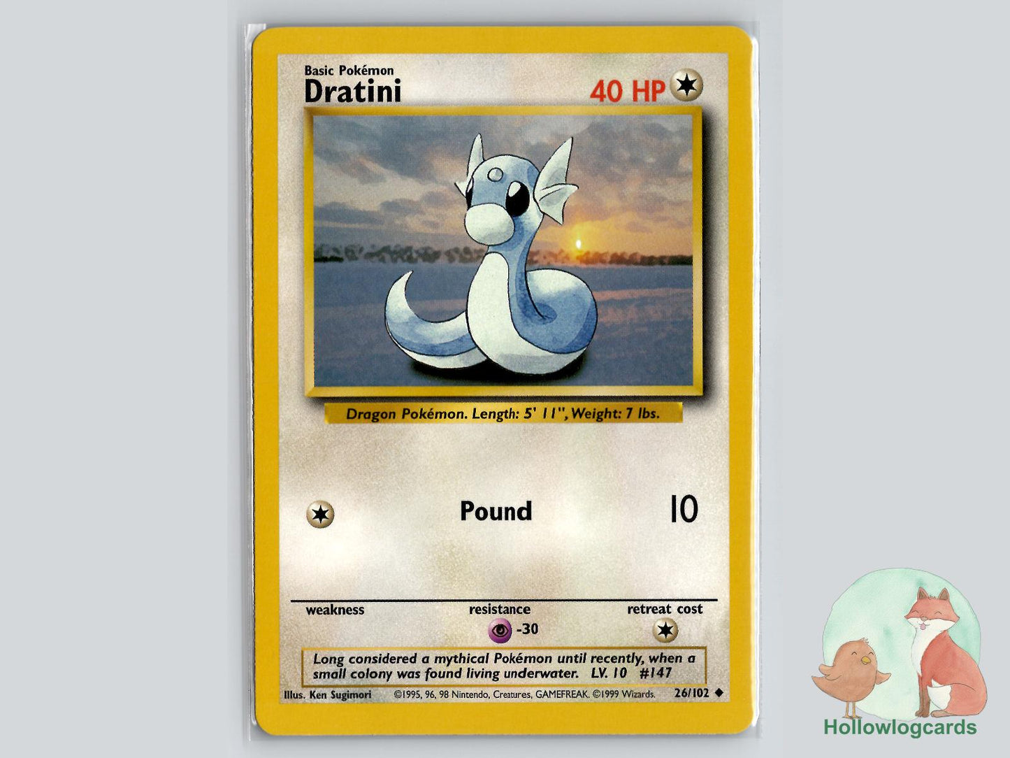 Dratini (26/102) - Base Pokémon Card