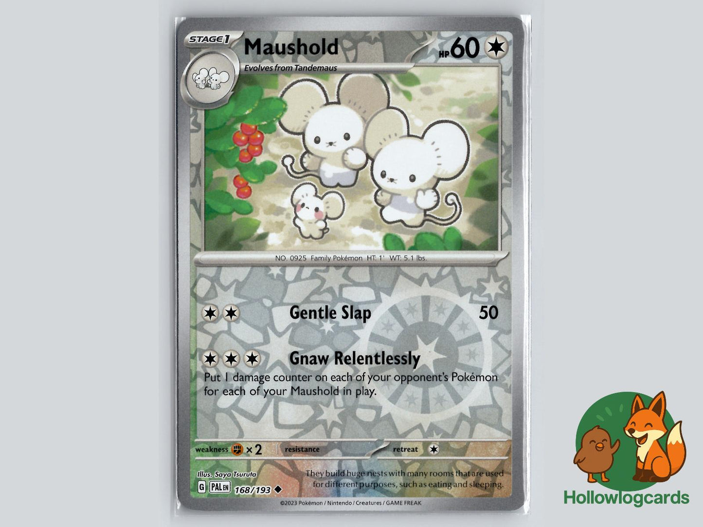 Maushold (168/193) - Paldea Evolved Pokémon Card