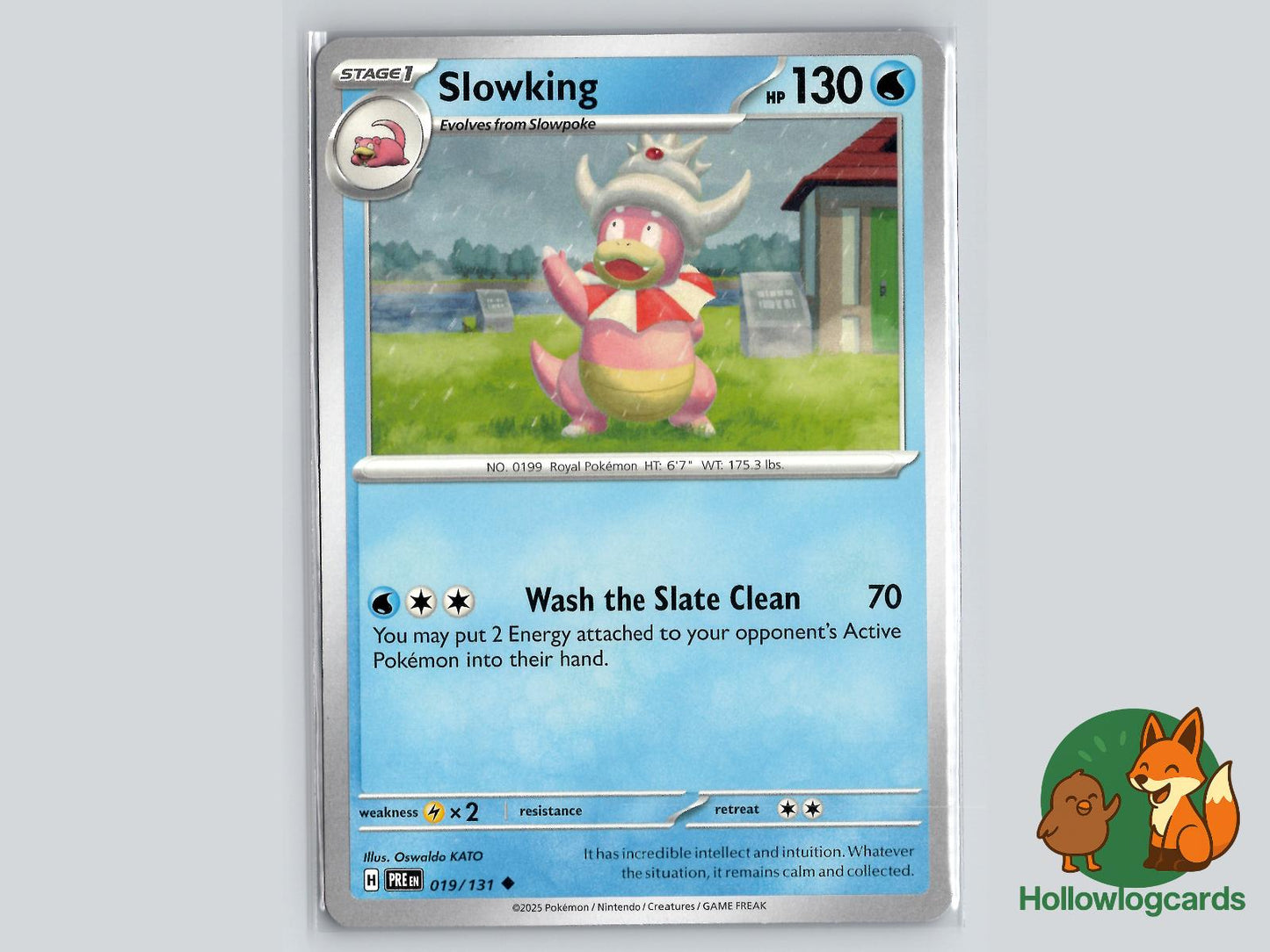 Slowking (019/131) - Prismatic Evolutions Pokémon Card
