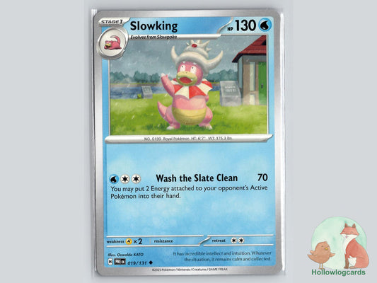 Slowking (019/131) - Prismatic Evolutions Pokémon Card