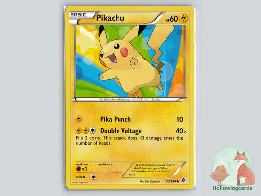 Pikachu (50/149) - Boundaries Crossed Pokémon Card