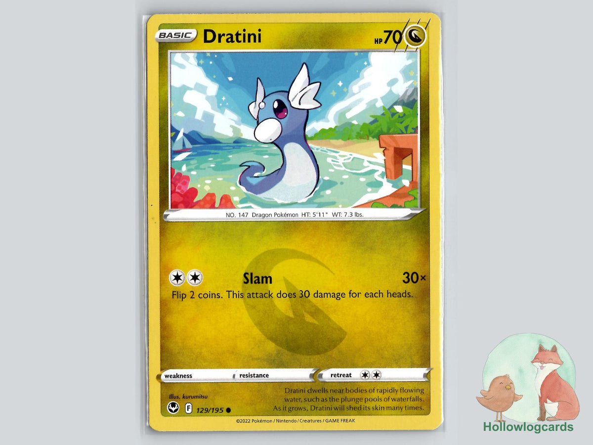 Dratini (129/195) - Silver Tempest Pokémon Card
