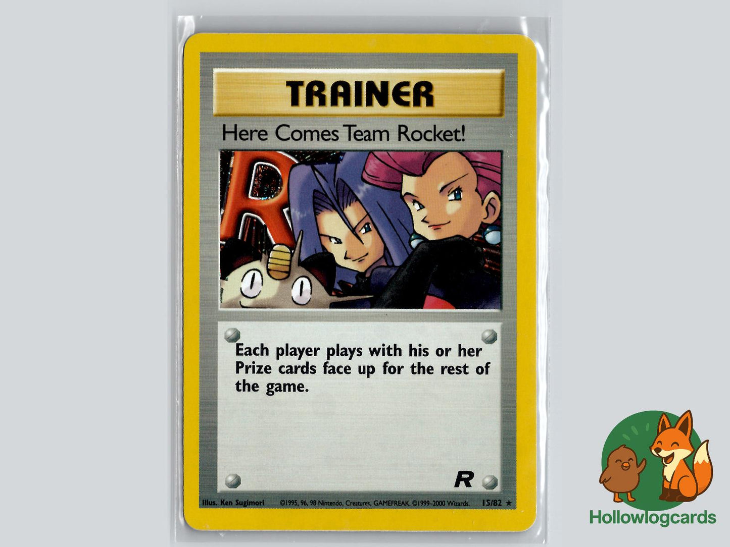 Here Comes Team Rocket! (15/82) - Team Rocket Pokémon Card