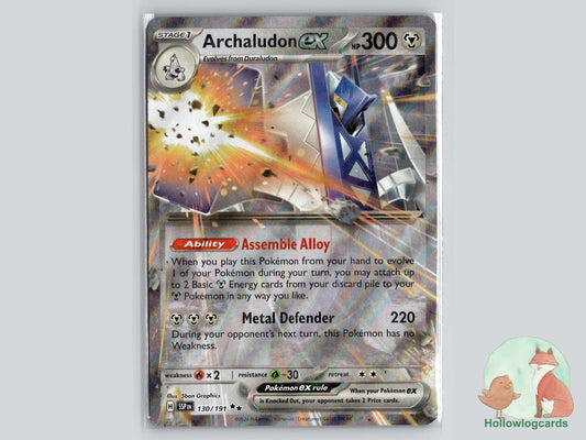 Archaludon ex (130/191) - Surging Sparks Pokémon Card