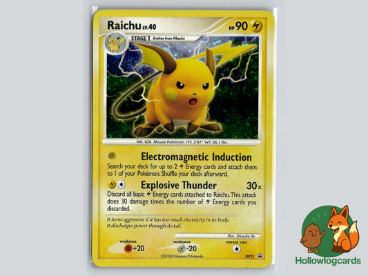 Image of Raichu Diamond and Pearl Promos #DP21