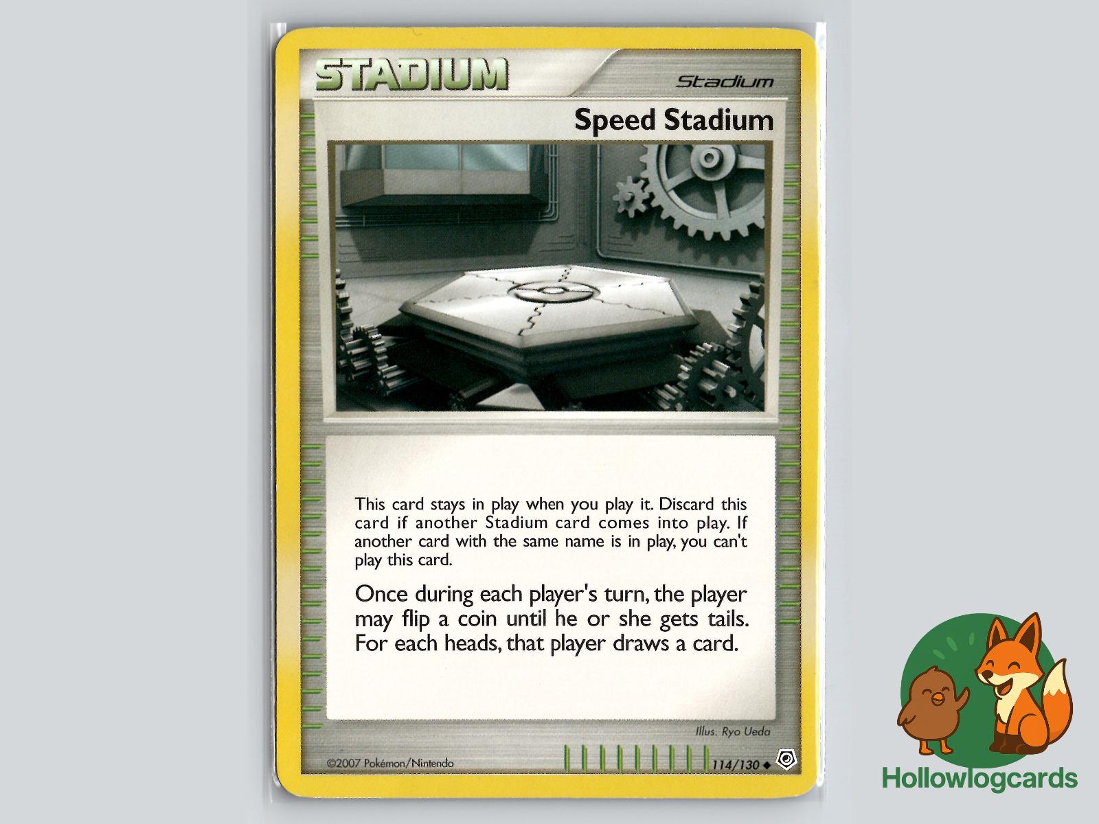 Speed Stadium (114/130) - Diamond & Pearl Pokémon Card