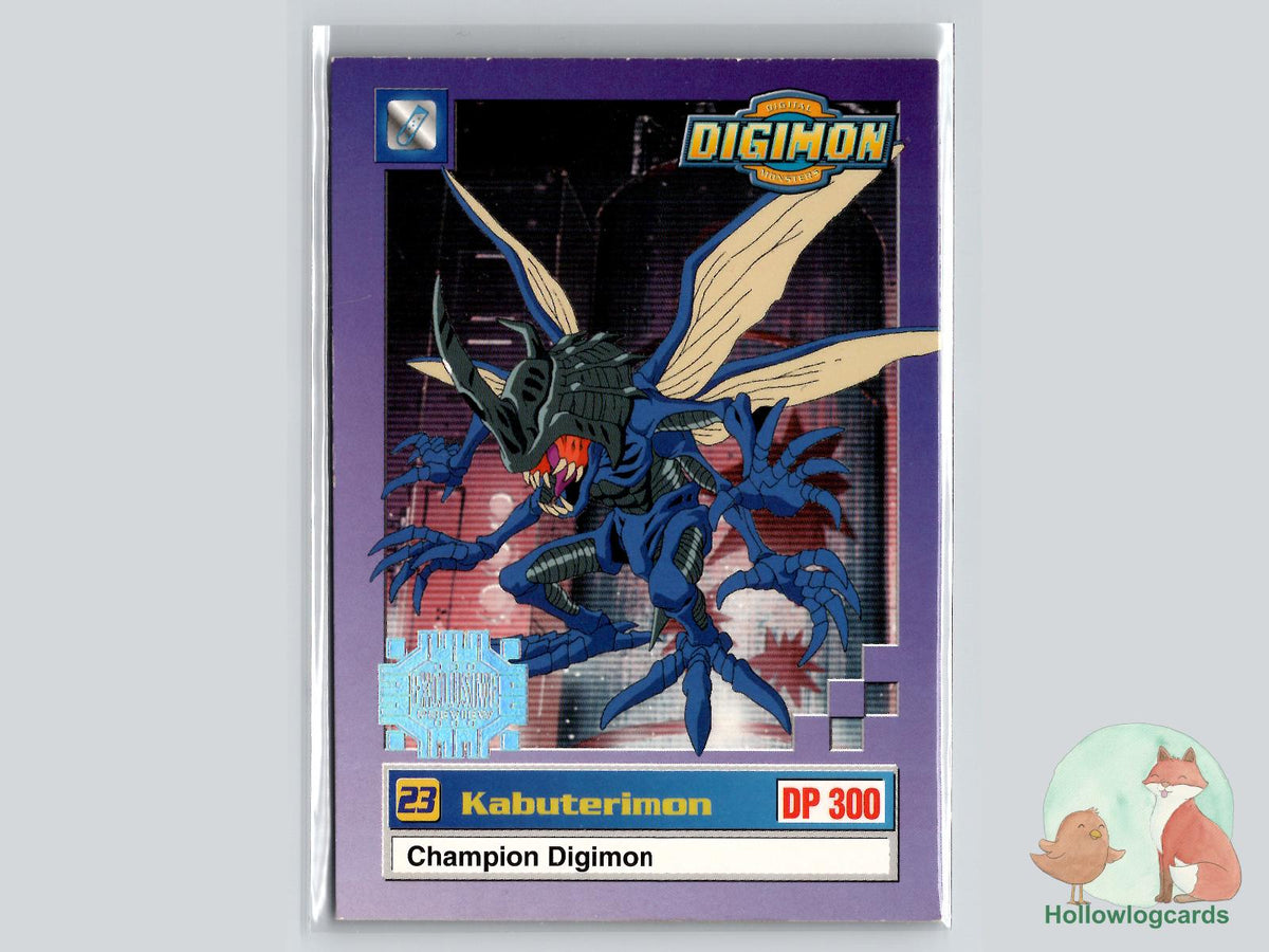 Kabuterimon (25/34) 1999 Upper Deck Digimon card