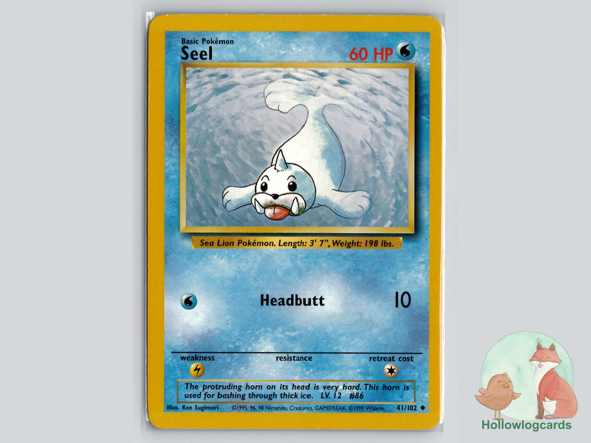 Seel (41/102) - Base Pokémon Card