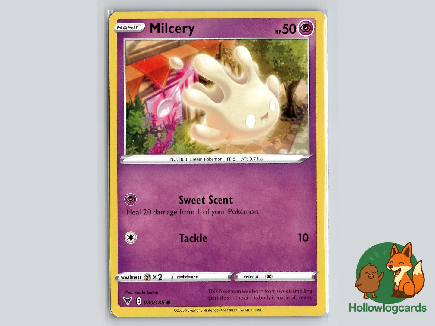 Milcery (080/185) - Vivid Voltage Pokémon Card
