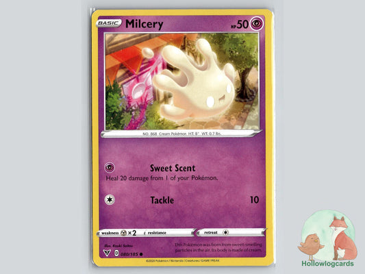 Milcery (080/185) - Vivid Voltage Pokémon Card