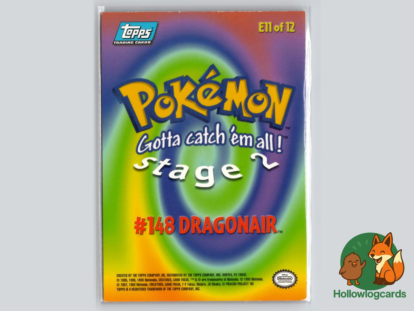 Dragonair (#70) - Topps The First Movie Trading Cards - MidEra
