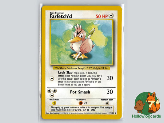 Image of Farfetchd Base Set (BS) #27