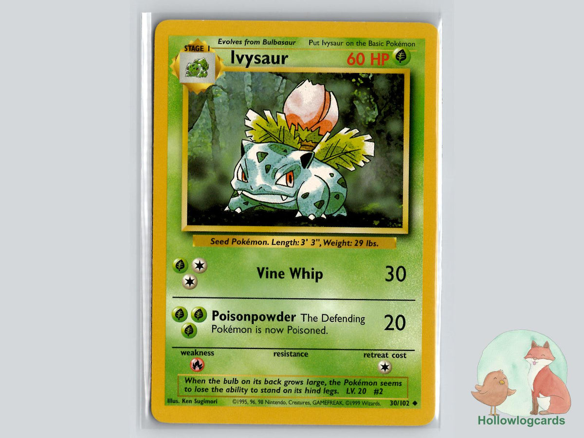 Ivysaur (30/102) - Base Pokémon Card