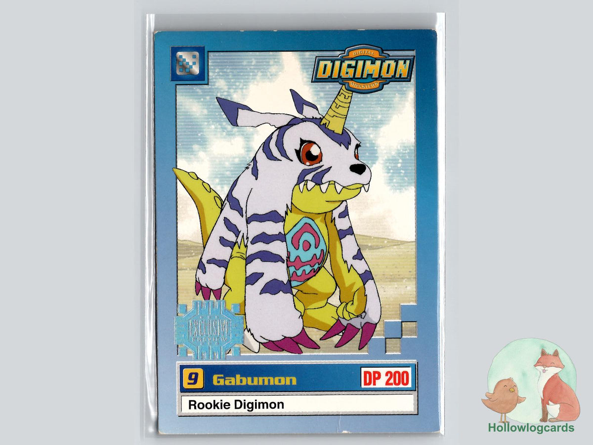 Gabumon (12/34) 1999 Upper Deck Digimon card