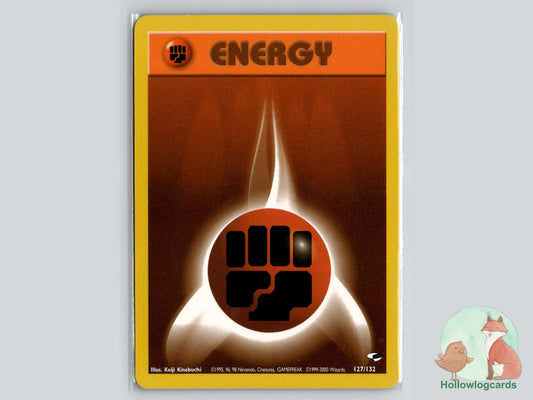 Fighting Energy (127/132) - Gym Heroes Pokémon Card