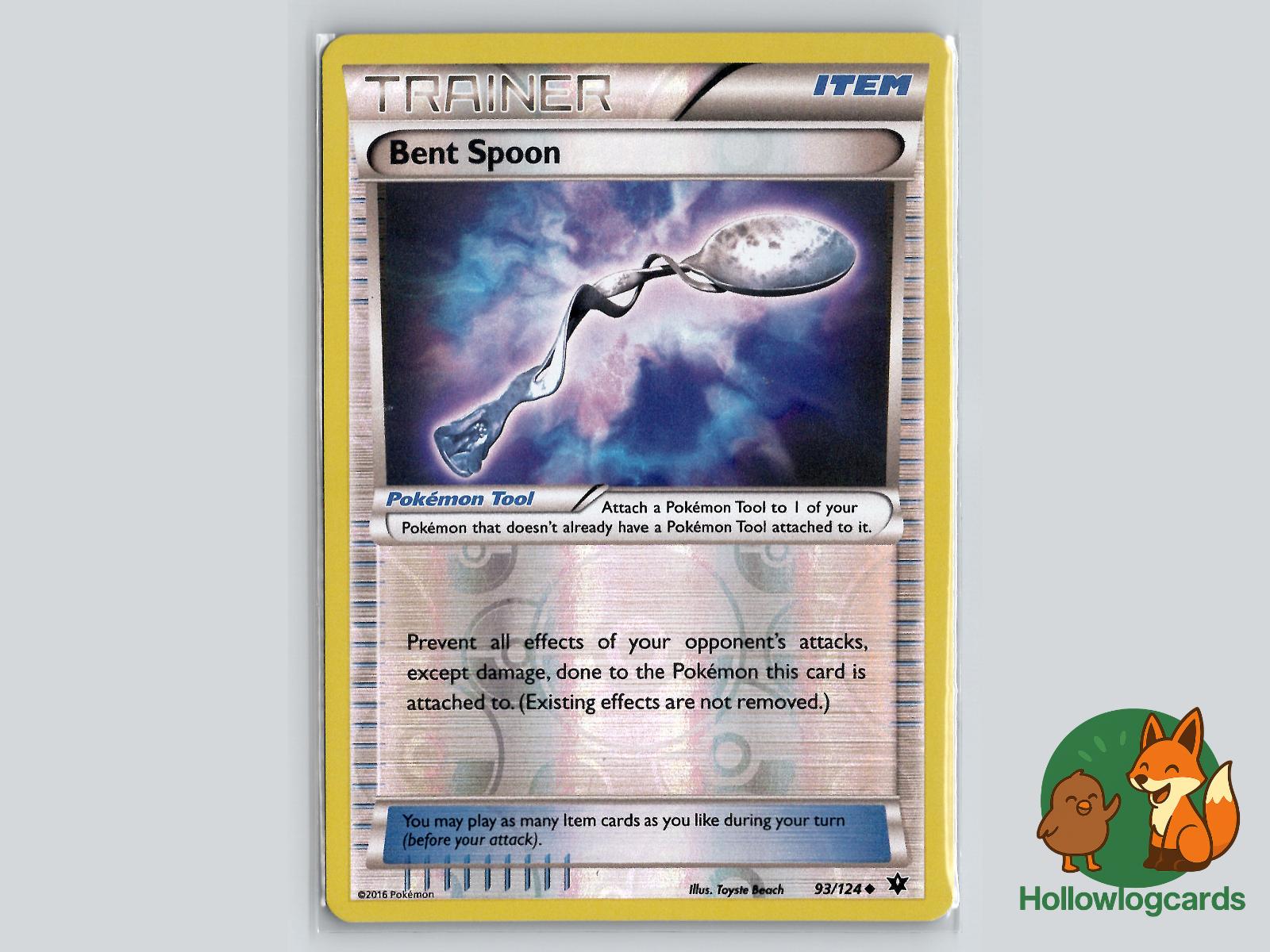 Bent Spoon (93/124) - Fates Collide Pokémon Card