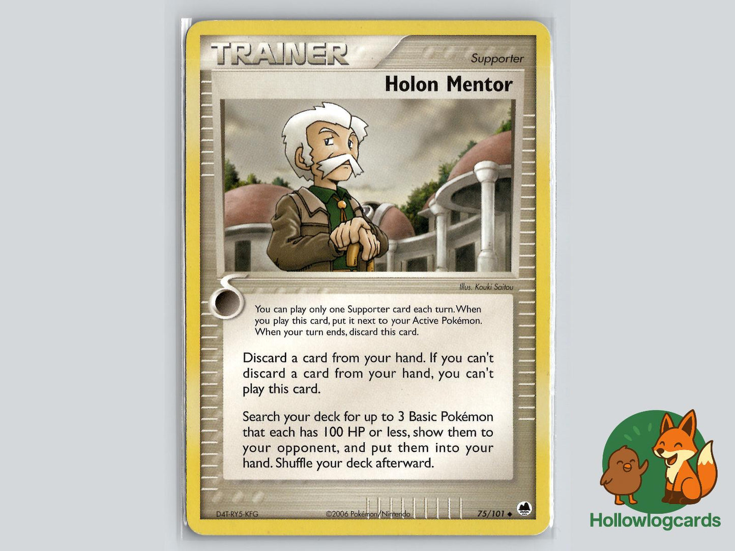 Holon Mentor (75/101) - Dragon Frontiers Pokémon Card