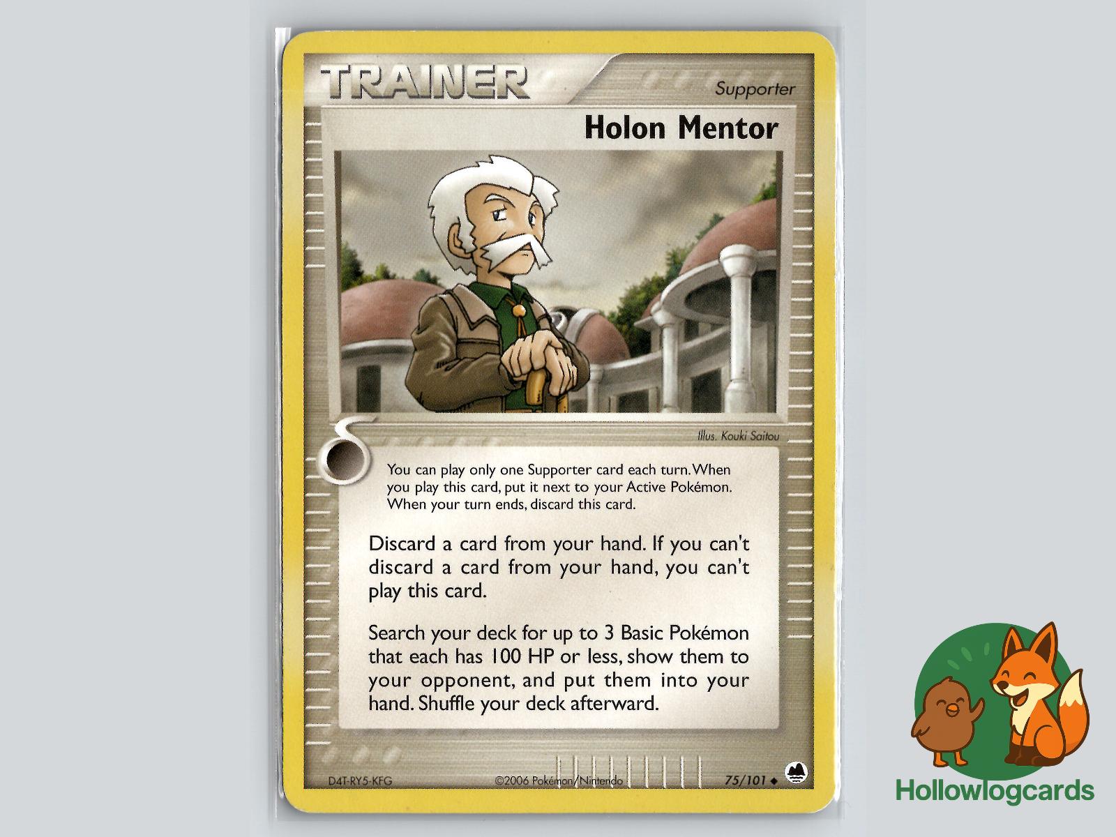 Holon Mentor (75/101) - Dragon Frontiers Pokémon Card
