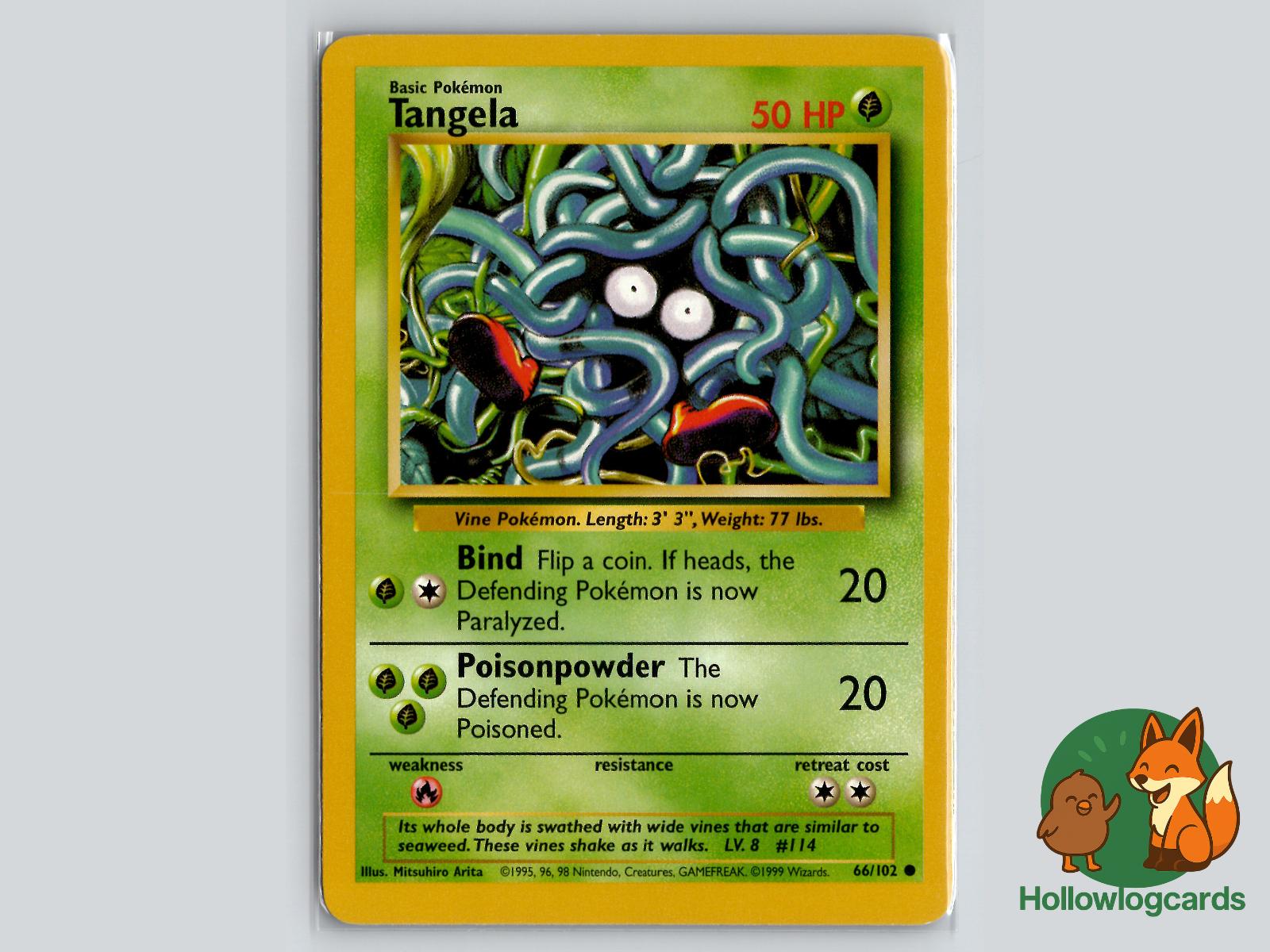 Tangela (66/102) - Base Pokémon Card