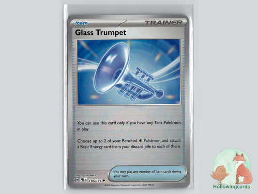 Glass Trumpet (110/131) - Prismatic Evolutions Pokémon Card