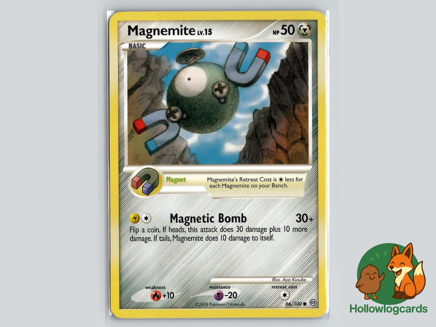 Magnemite (66/100) - Stormfront Pokémon Card