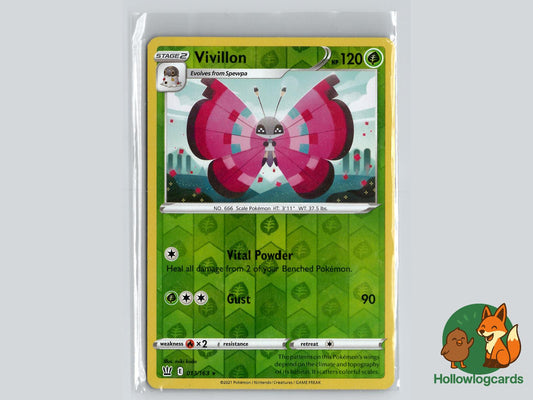 Vivillon (013/163) - Battle Styles Pokémon Card