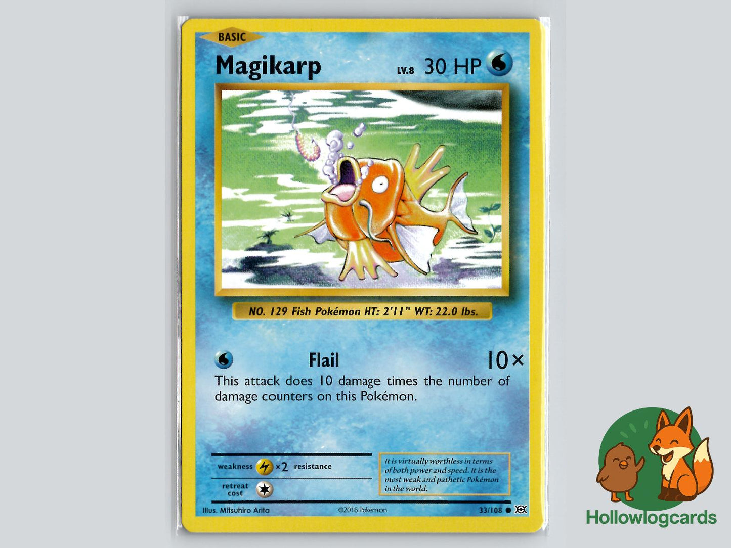 Magikarp (33/108) - Evolutions Pokémon Card