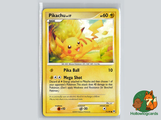 Pikachu (71/99) - Arceus Pokémon Card