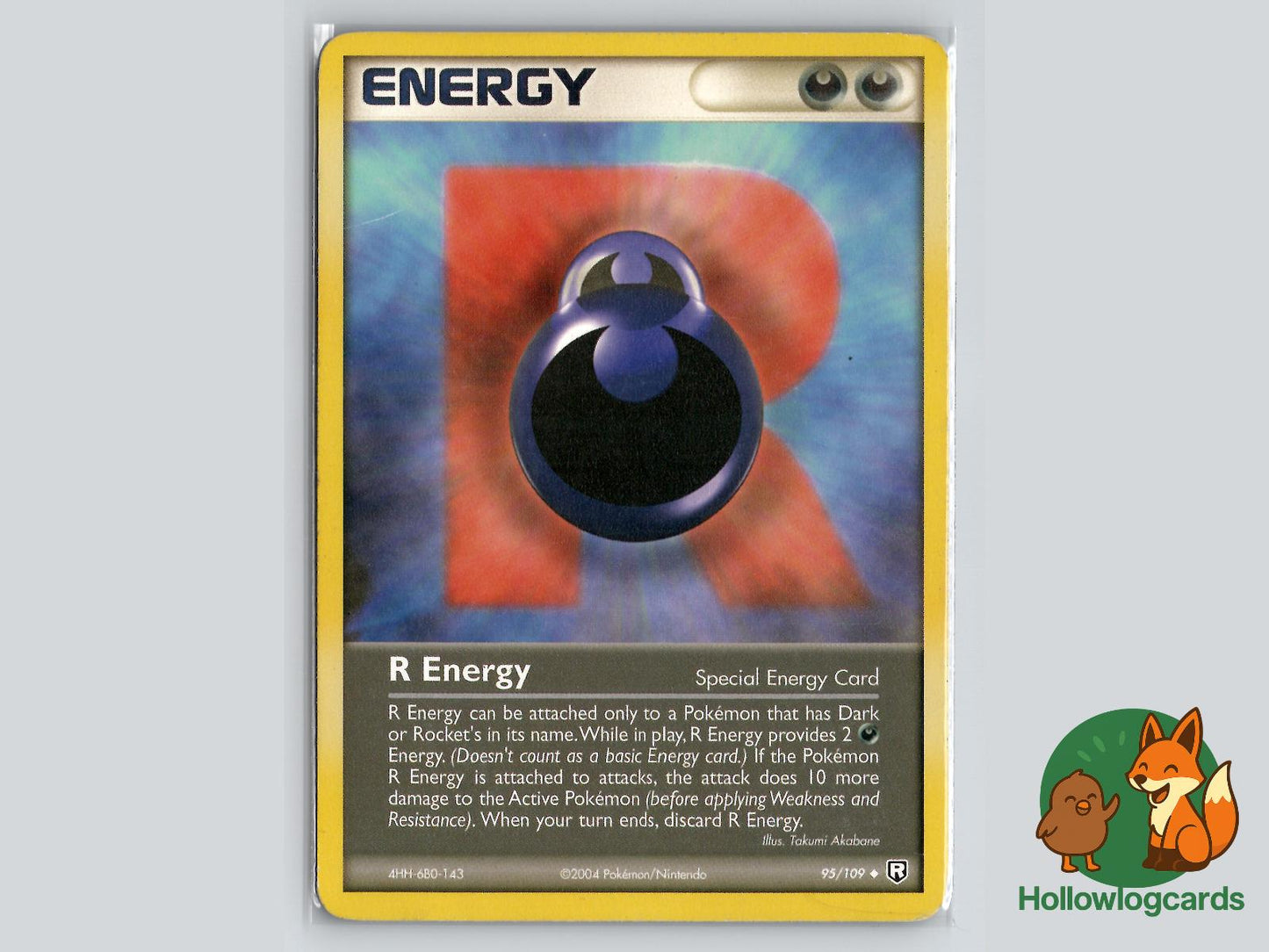 R Energy (95/109) - Team Rocket Returns Pokémon Card
