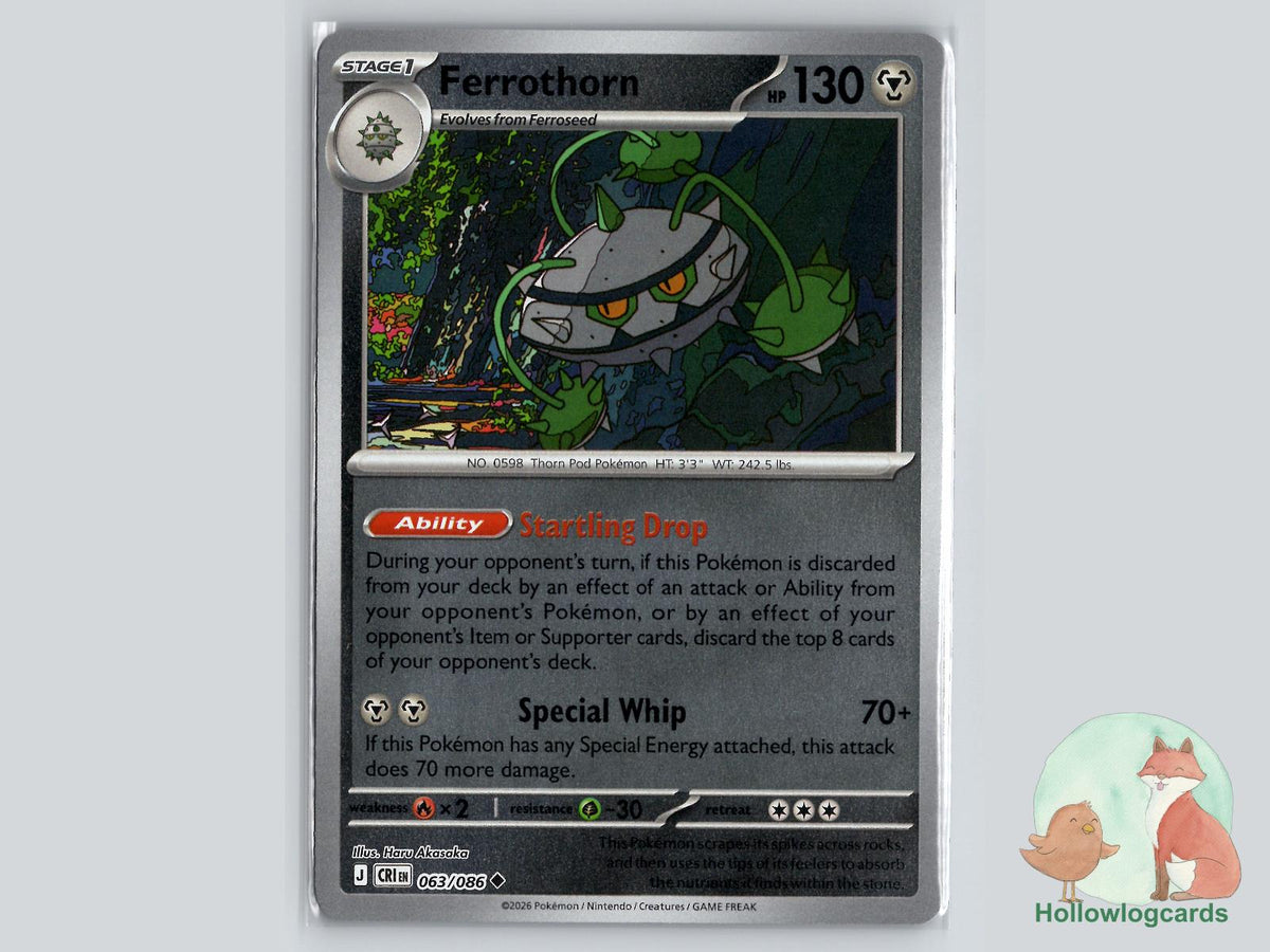 Ferrothorn (063/086) Pokémon Card
