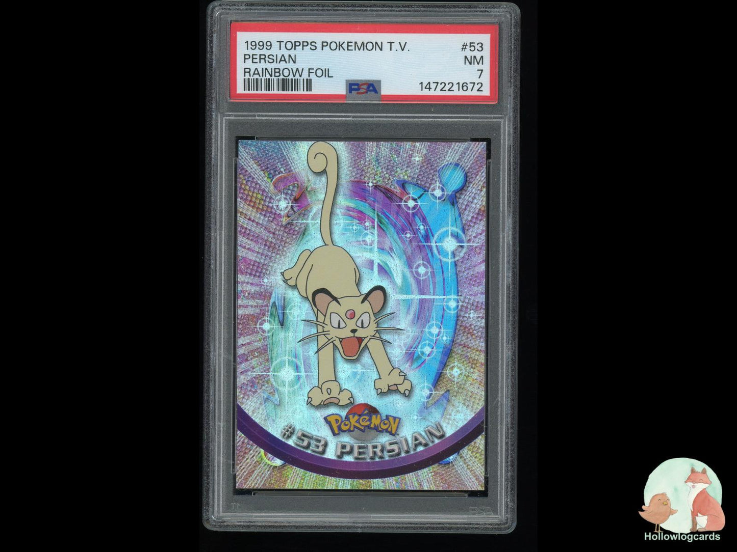 Graded Persian (53) Pokémon Card