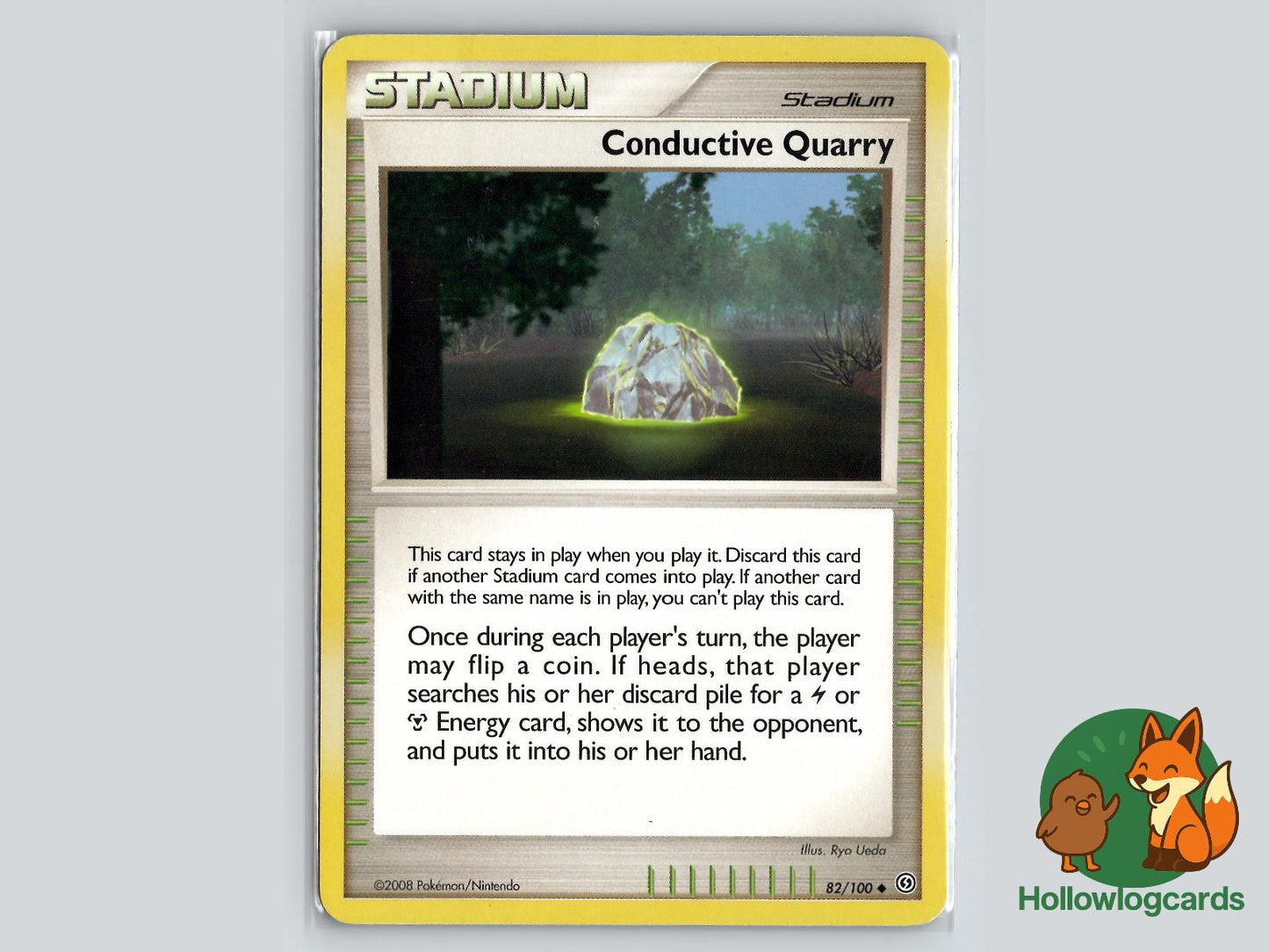 Conductive Quarry (82/100) - Stormfront Pokémon Card