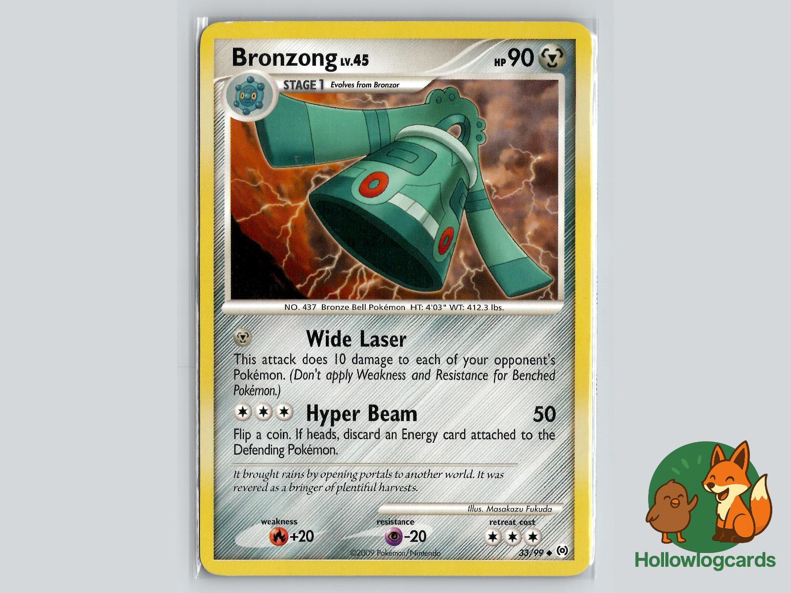 Bronzong (33/99) - Arceus Pokémon Card