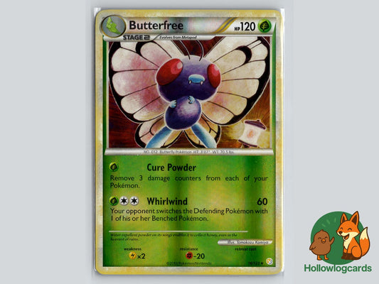 Butterfree (16/123) - HeartGold & SoulSilver Pokémon Card