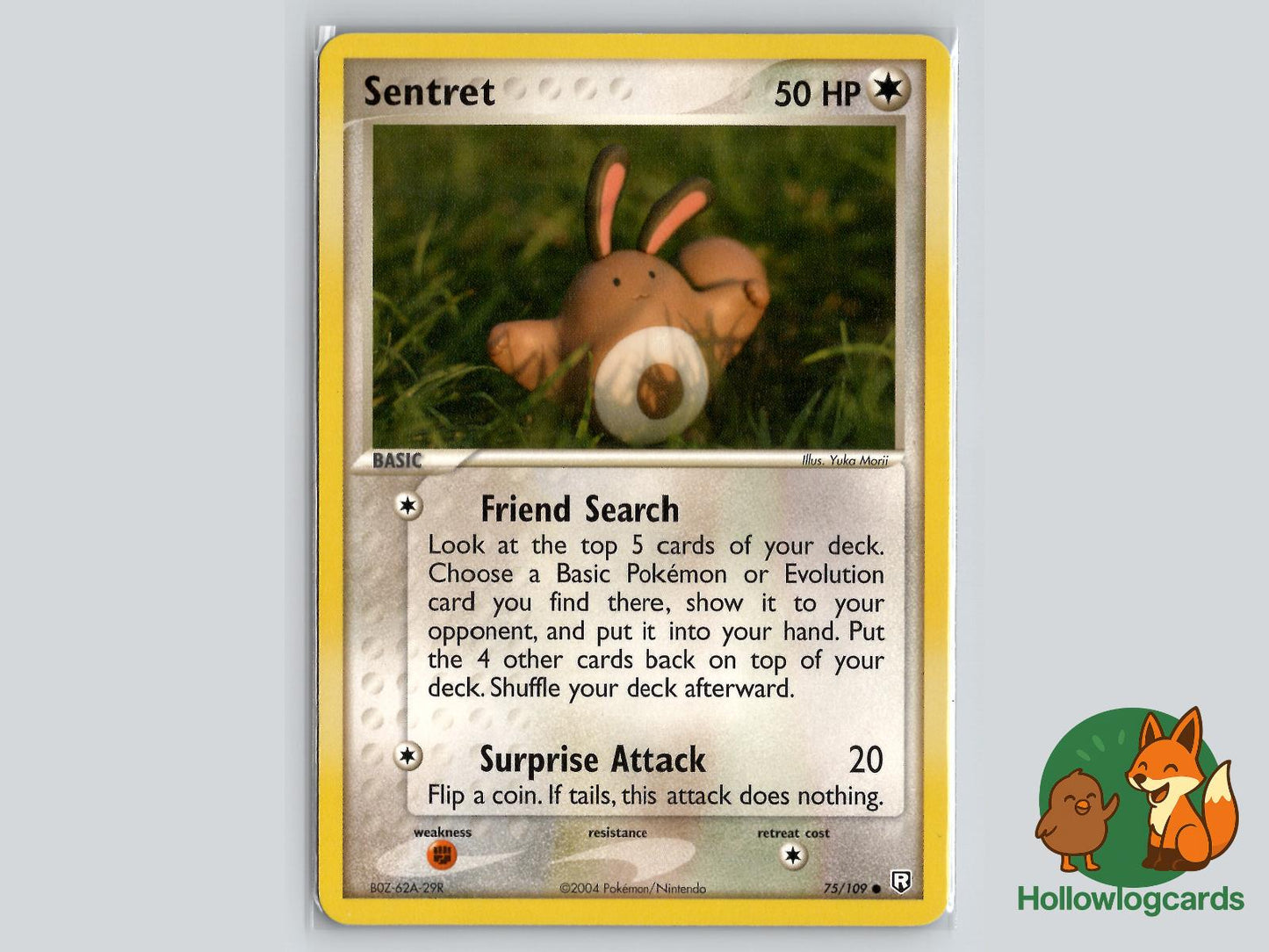 Sentret (75/109) - Team Rocket Returns Pokémon Card