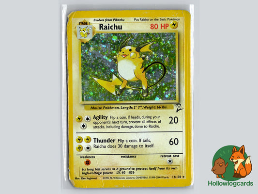 Image of Raichu Base Set 2 (B2) #16