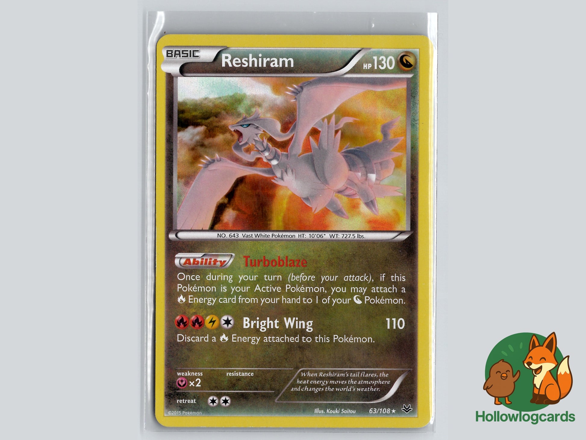 Image of Reshiram Roaring Skies (ROS) #63