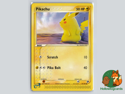 Image of Pikachu Sandstorm (SS) #72