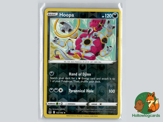 Hoopa (122/196) - Lost Origin Pokémon Card
