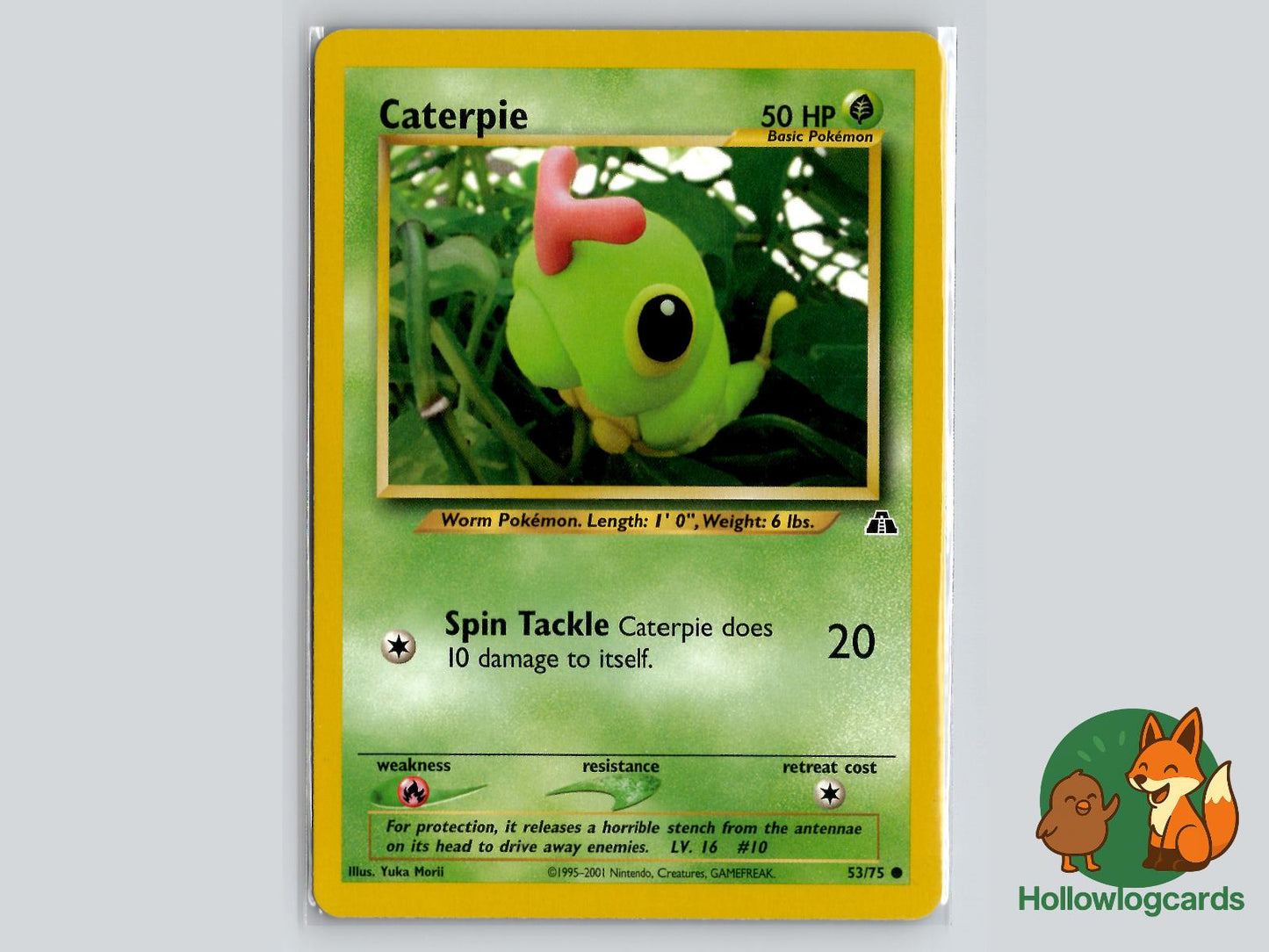 Caterpie (53/75) - Neo Discovery Pokémon Card