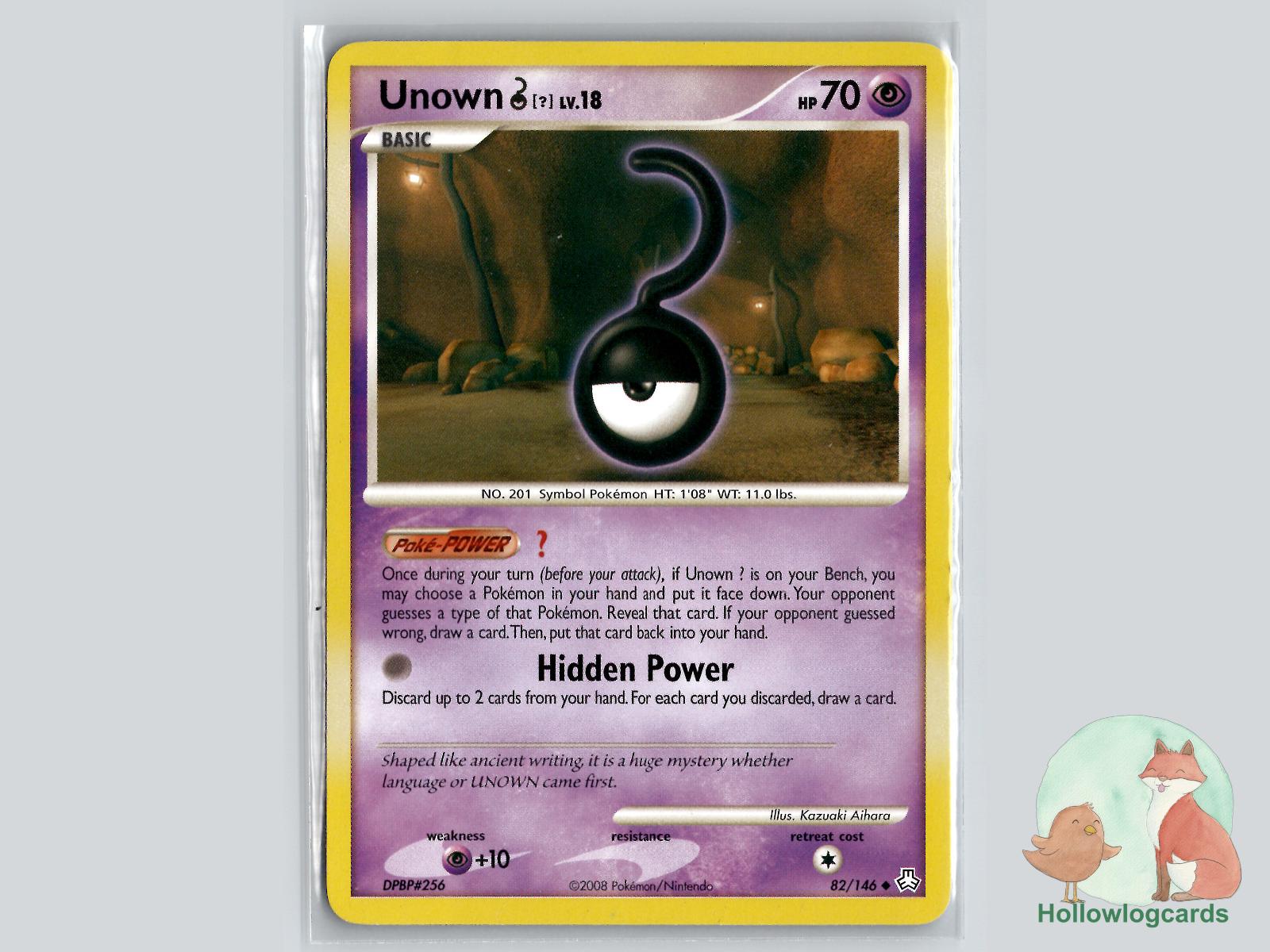 Unown [?] (82/146) - Legends Awakened Pokémon Card