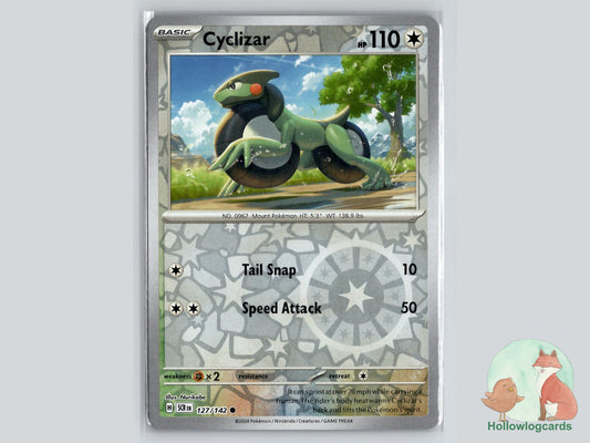 Cyclizar (127/142) - Stellar Crown Pokémon Card