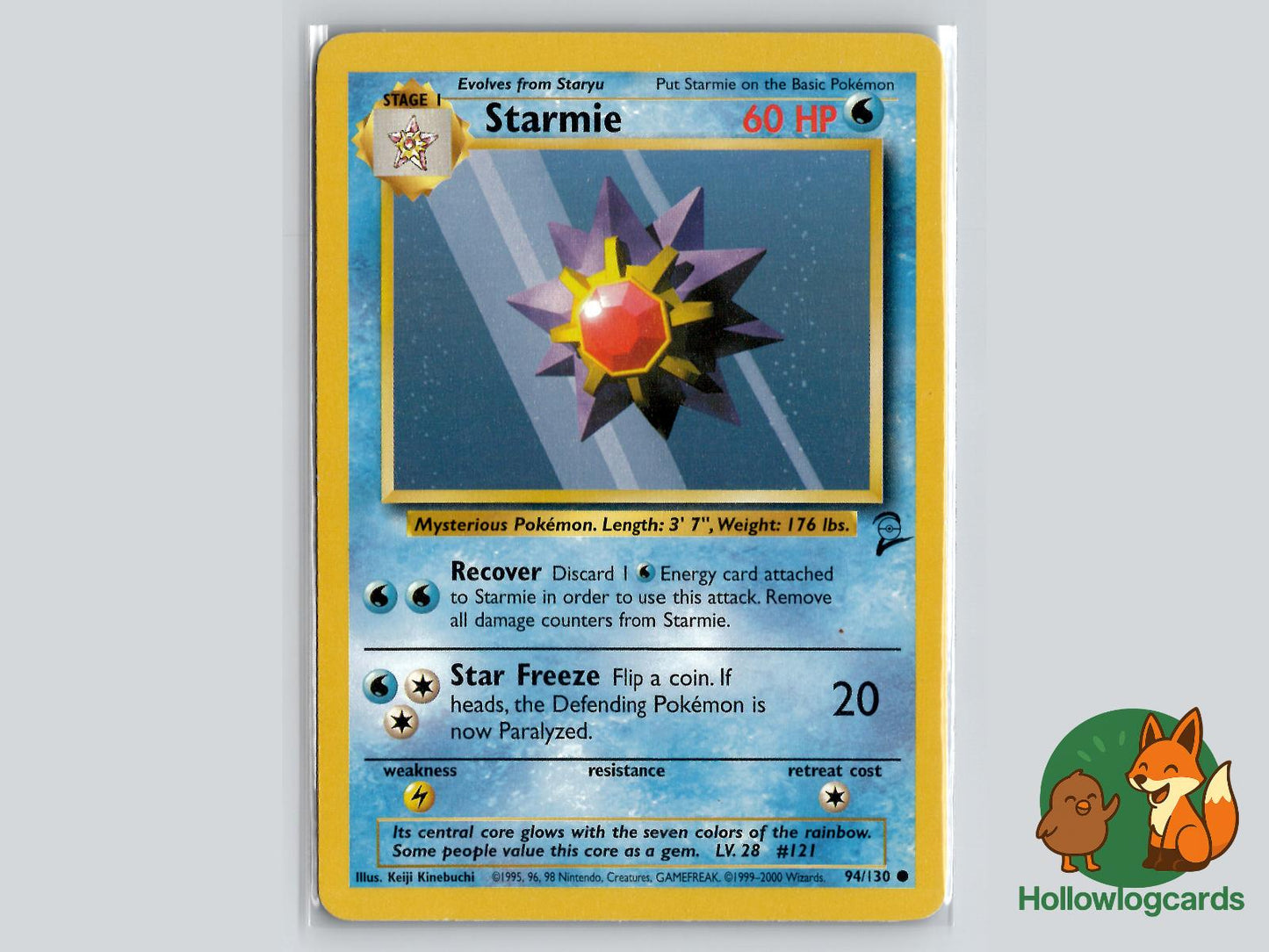 Starmie (94/130) - Base Set 2 Pokémon Card