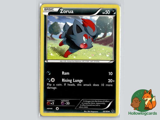 Zorua (66/98) - Emerging Powers Pokémon Card