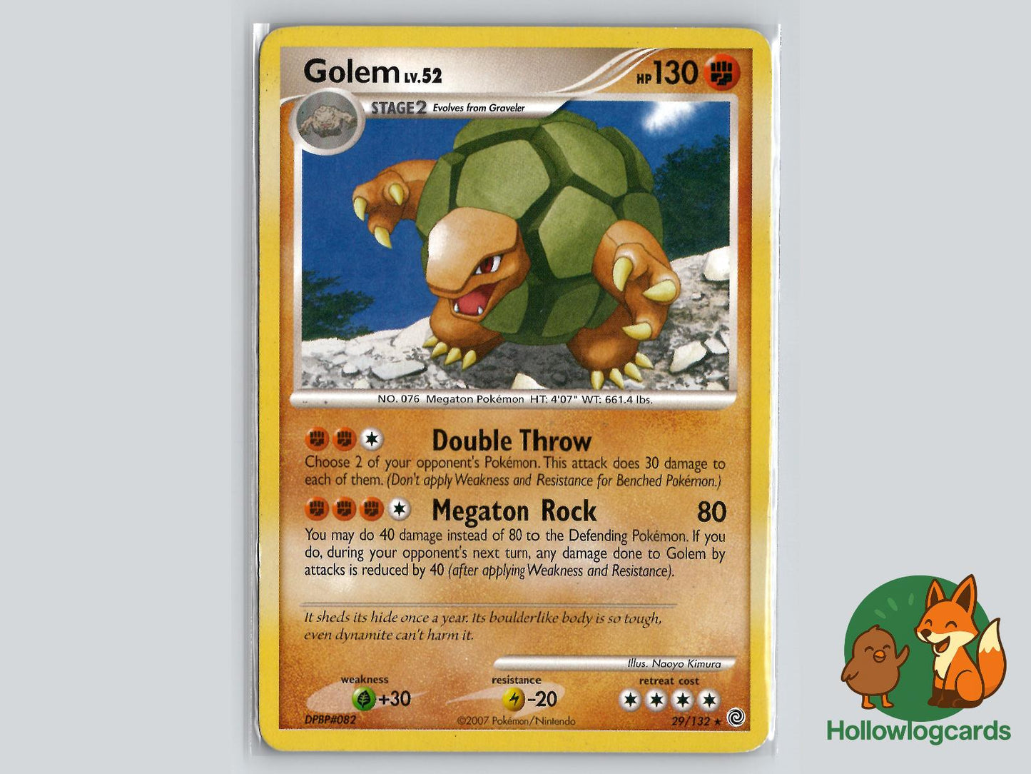 Golem (29/132) - Secret Wonders Pokémon Card
