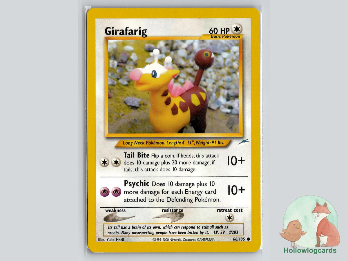 Girafarig (66/105) - Neo Destiny Pokémon Card