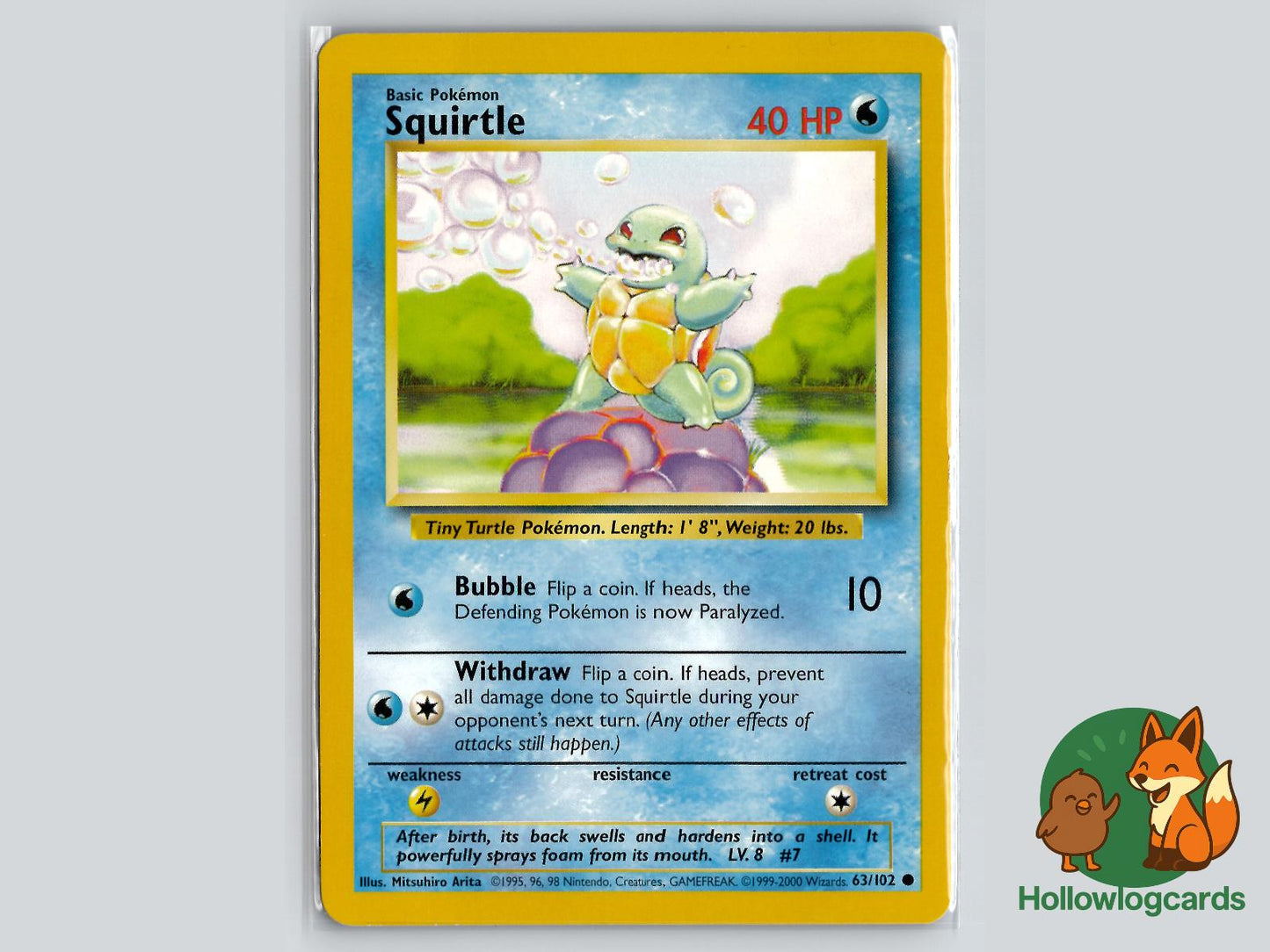 Squirtle (63/102) - Base Pokémon Card