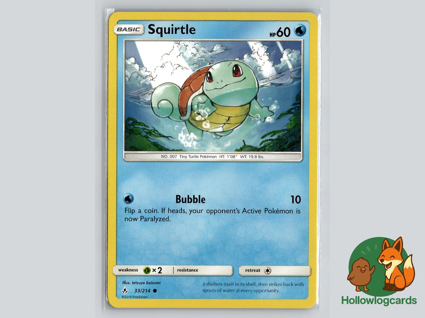 Squirtle (33/214) - Unbroken Bonds Pokémon Card